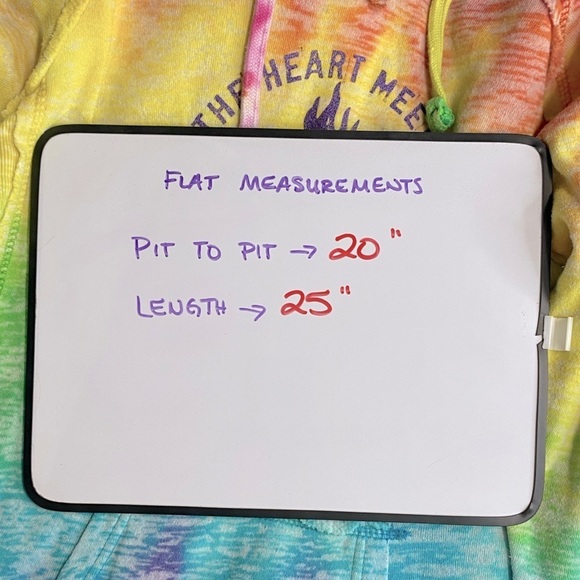 House Of Blues Rainbow Unity Diversity Hoodie L - Picture 8 of 12